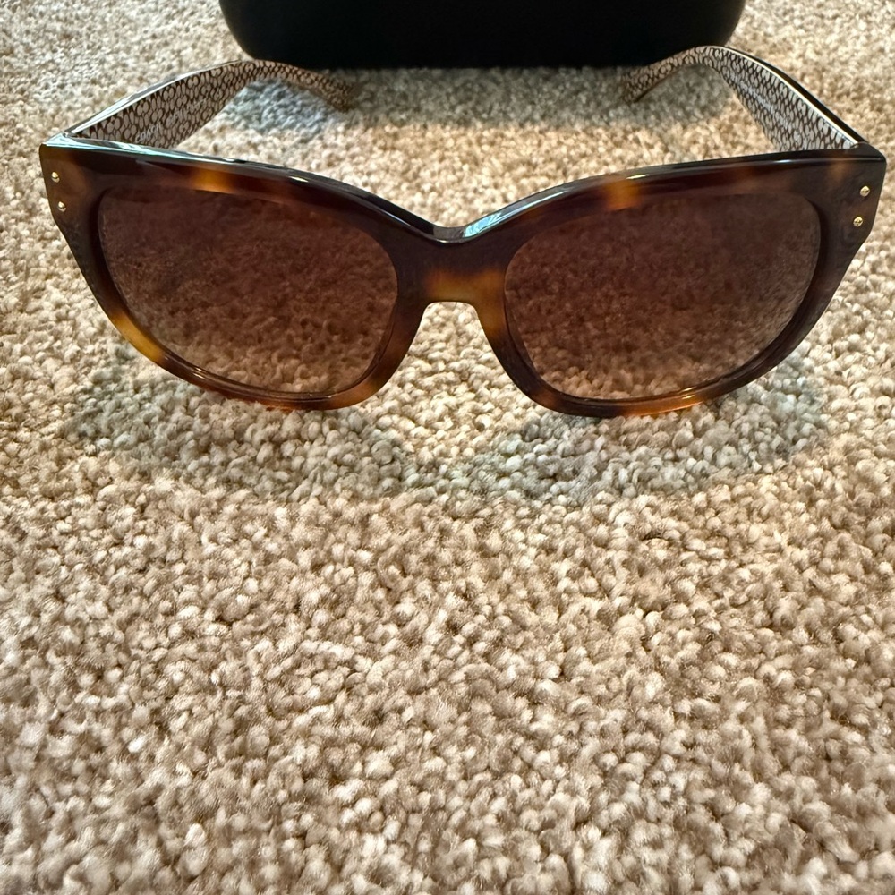 Coach Brown Tortoise Sunglasses